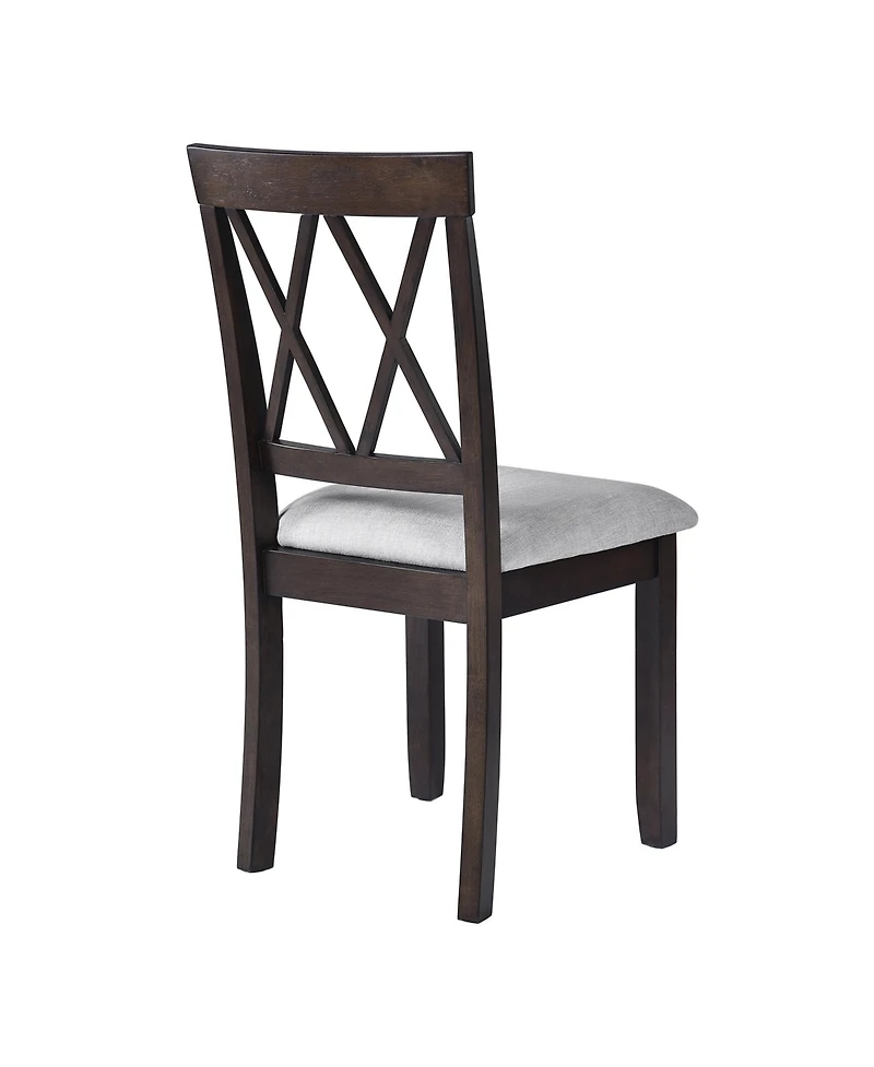 Streamdale Furniture Foldable Extendable Dining Set, 5 Piece