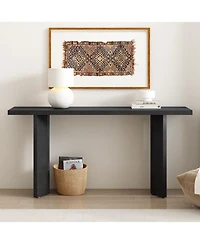Streamdale Furniture Geometric Leg Console Table