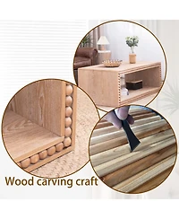 Streamdale Furniture Streamdale Rustic Beaded Edge Coffee Table