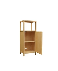 Streamdale Furniture Streamdale 41 inch multi-scene use large capacity single door locker with one shelf