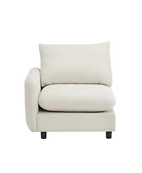 Streamdale Furniture 99" 4-Piece L-Shaped Modular Sectional Sofa