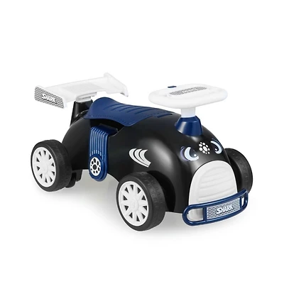 Hongge Kids Foot to Floor Ride On Car with Music Steering Wheel and Under Seat Storage