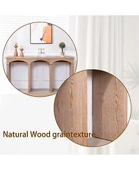 Streamdale Furniture Rustic Archway Console Table
