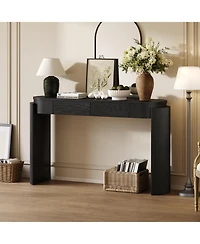 Streamdale Furniture Fluted Console Table with Drawers