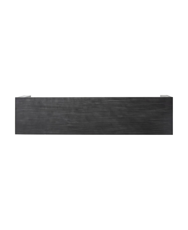 Streamdale Furniture Acacia Wood Black Dining Bench