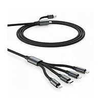 3P Experts Bold Dual 4 N 1 Charging Cable