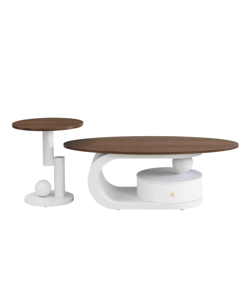 Streamdale Furniture Nesting Coffee Table Set of 2