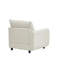 Streamdale Furniture 69" 3-Piece L-Shaped Modular Sectional Sofa with Ottoman