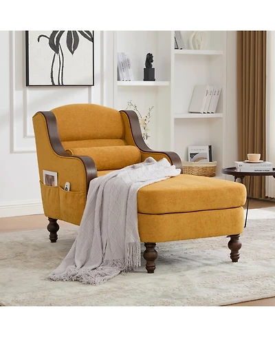 Streamdale Furniture Oversized Chaise Lounge Indoor Sofa Bed