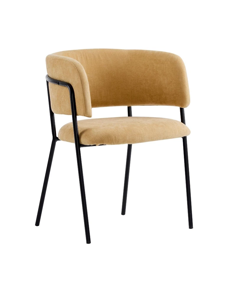 Streamdale Furniture Upholstered Arm Dining Chair Set of 2