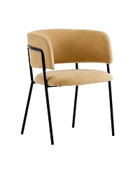 Streamdale Furniture Upholstered Arm Dining Chair Set of 2