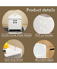 Streamdale Furniture Kids Montessori Table & Chair Set, Adjustable Height