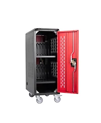 Streamdale Furniture 16 Bay Mobile Charging Cart for Chromebook/Tablet/Laptop.