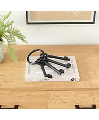 Danya B Keys on Ring Sculpture - Wall or Tabletop Display
