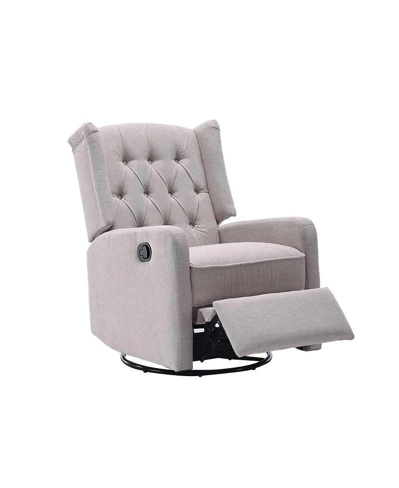 Streamdale Furniture Rocking Recliner 360 Swivel for Nursery
