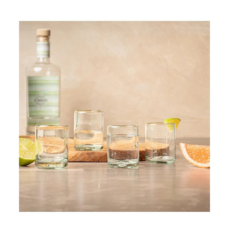 Verve Culture Handblown Shotglasses - Set of 4