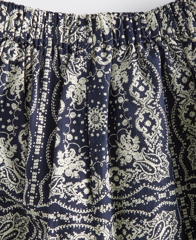 On 34th Women's Bandana-Print Pull-On Midi Skirt, Macy's Exclusive