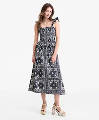 On 34th Women's Smocked Ruffle-Trim Tank, Macy's Exclusive