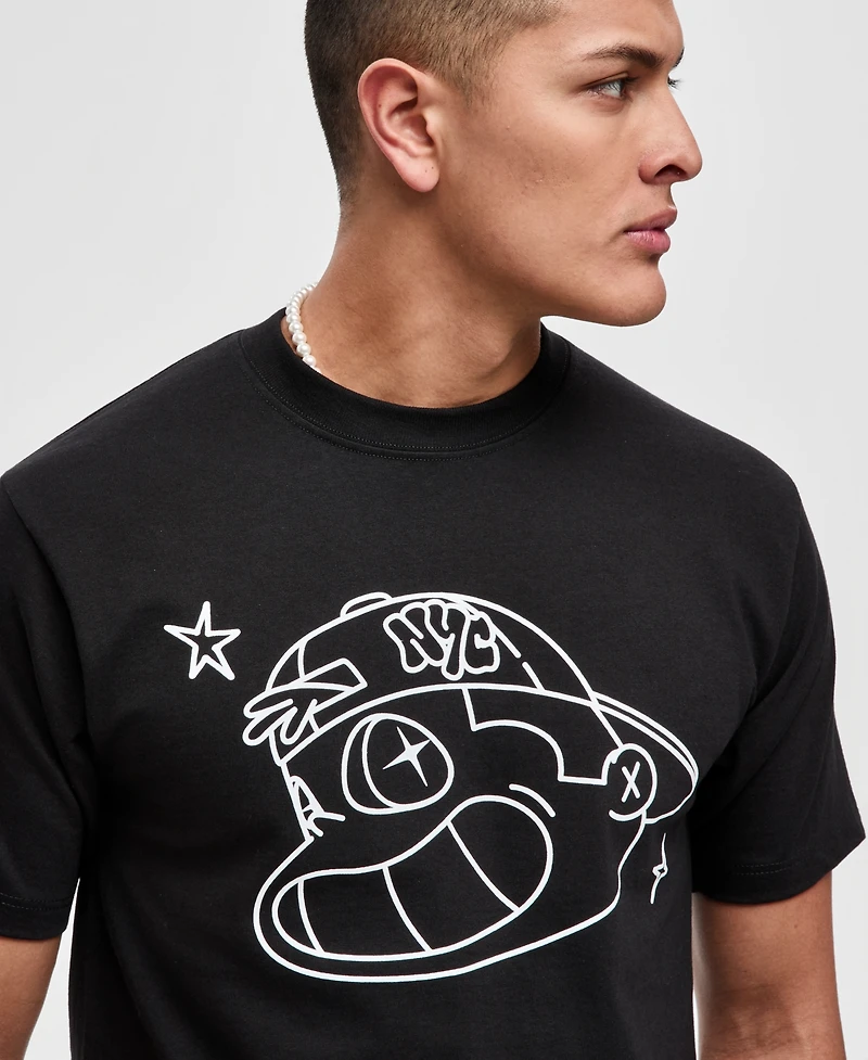 Mode of One Men's Nyc Cap Graphic Short-Sleeve T-Shirt, Macy's Exclusive