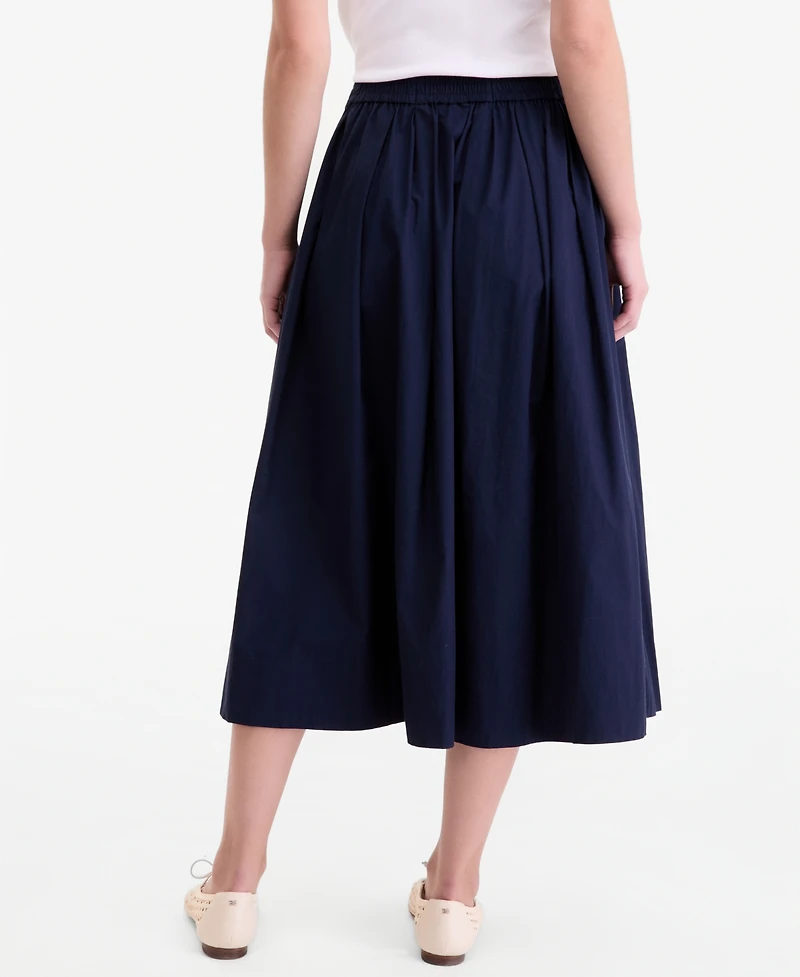 On 34th Women's Pull-On Midi Circle Skirt, Macy's Exclusive