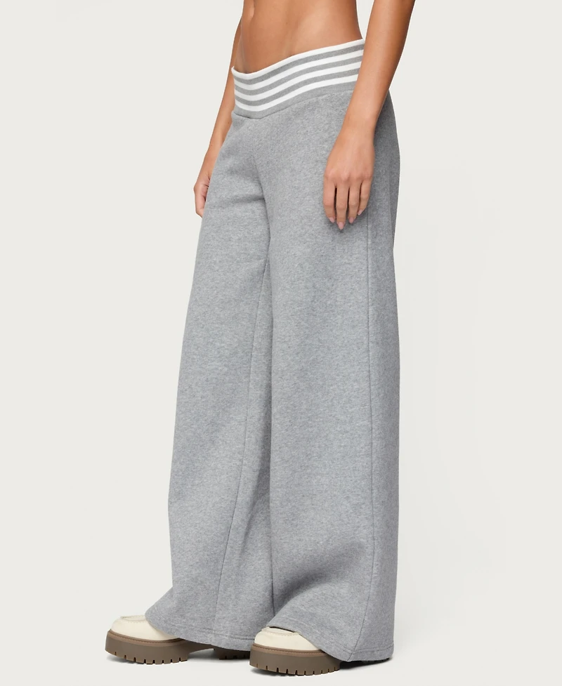 Edikted Women's Eloura Stripey Sweatpants