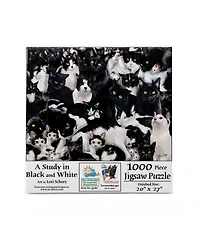 SunsOut Study in Black and White 1000 piece Jigsaw Puzzle for Adults