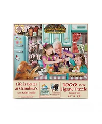 SunsOut Life is Better at Grandma's 1000 piece Jigsaw Puzzle for Adults Mothers Day