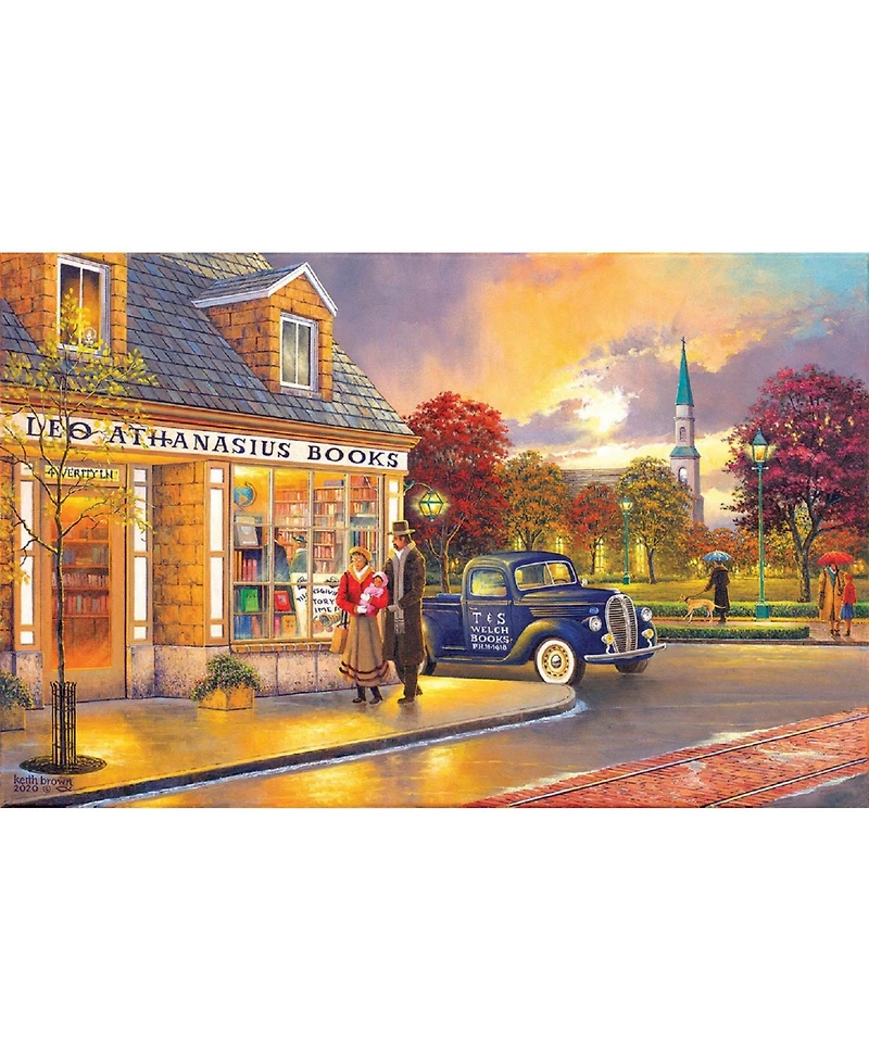 SunsOut Leo's Bookshop 1000 piece Jigsaw Puzzle for Adults