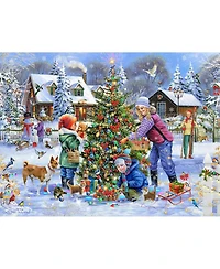 SunsOut Dressing the Tree 1000 piece Jigsaw Puzzle for Adults