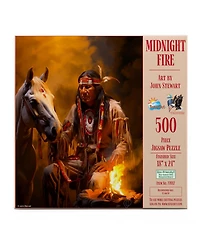 SunsOut Midnight Fire 500 piece Jigsaw Puzzle for Adults