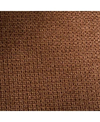 Streamdale Furniture Swivel Upholstered Chairs with Metal Base (Dark Brown)