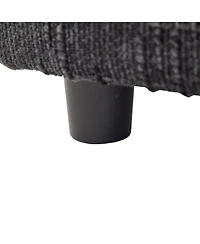 Streamdale Furniture Multifunctional Chenille Recliner Sofa with Storage & Phone Bracket