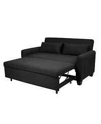 Streamdale Furniture 61" Fabric Sofa Bed - Storage, Adjustable