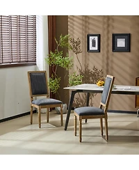 Streamdale Furniture French Country Cane Back Dining Chairs Set