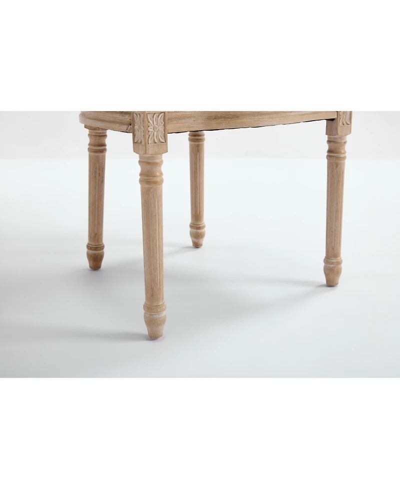 Streamdale Furniture French Country Upholstered Dining Chairs (Set of 2) - Beige