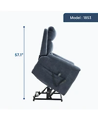 Streamdale Furniture Power Lift Recliner w/ Massage & Heat