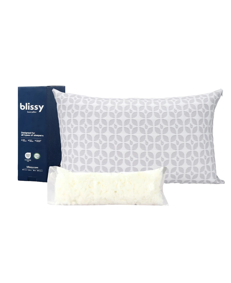 Blissy Signature Crescent Adjustable Pillow