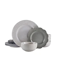 Pfaltzgraff Gia 12-Pc Dinnerware Set, Service for 4