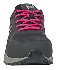Hoss Boot Company Express Black/Fuchsia Athletic Composite Toe 24533