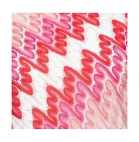 Pre-Owned Missoni Women's Pink Chevron Pattern Knit Dress