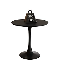 Streamdale Furniture 31.5" Black Round Tulip Dining Table