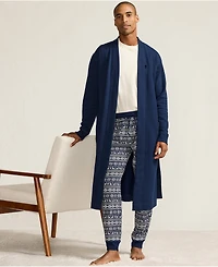 Lands' End Men's Serious Sweats Calf Length Robe