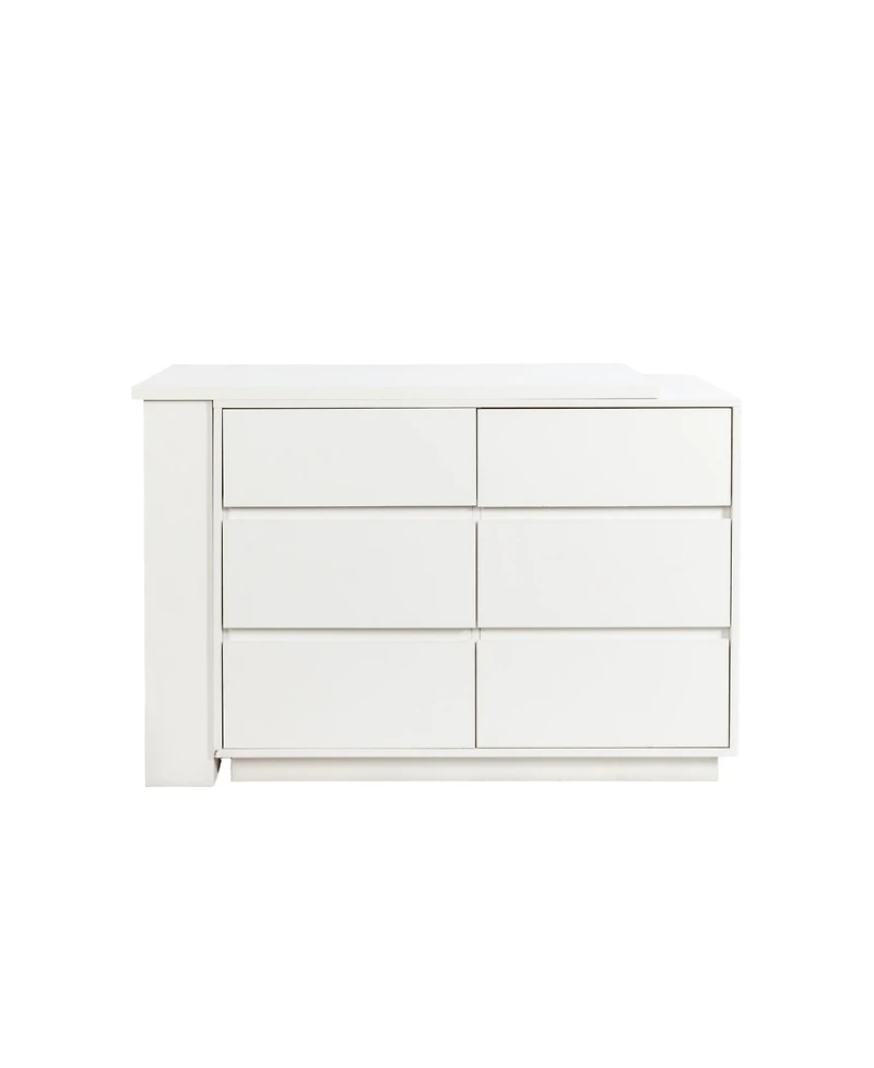 Streamdale Furniture + L-Shaped Desk + Wood (or other material if specified) + Drawers & Storage Cabinet + Desk