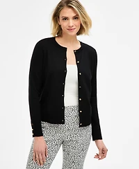 Jm Collection Women's Cropped Cardigan Sweater, Macy's Exclusive