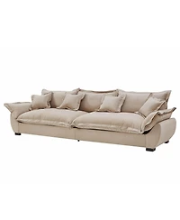 Streamdale Furniture Streamdale Modular Sectional Sofa with Storage, Light Khaki