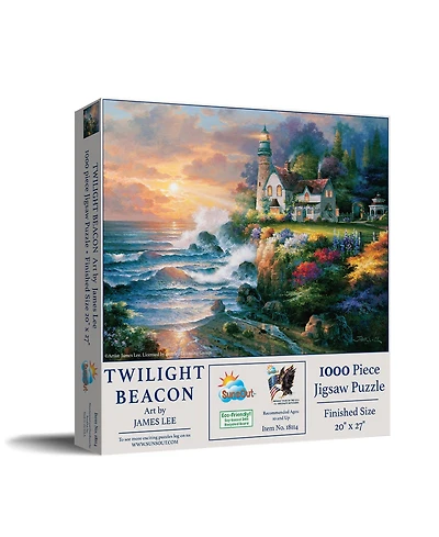 SunsOut Twilight Beacon 1000 piece Jigsaw Puzzle for Adults