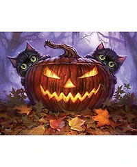SunsOut Scardy Cats 300 piece Jigsaw Puzzle for Adults Halloween