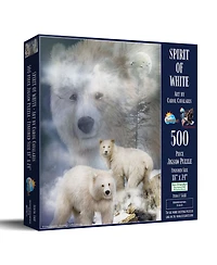 SunsOut Spirit of White Bears 500 piece Jigsaw Puzzle for Adults