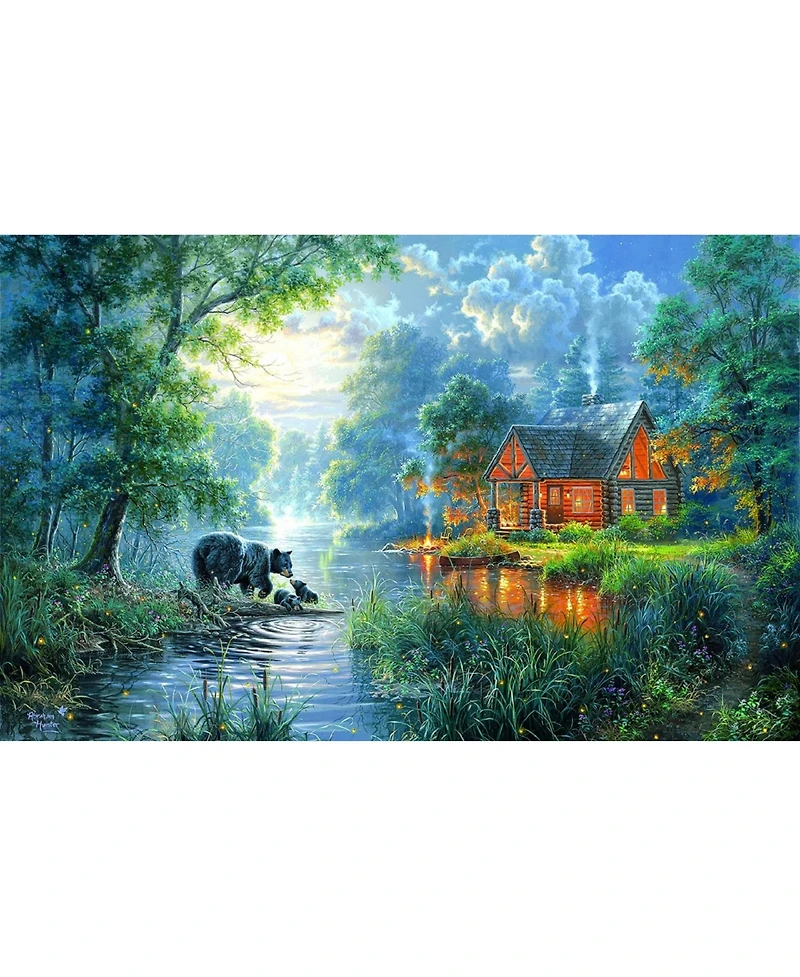 SunsOut Firefly Cove 550 piece Jigsaw Puzzle for Adults