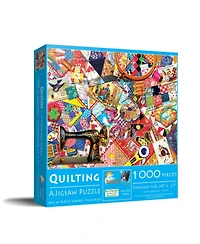 SunsOut Quilting 1000 piece Jigsaw Puzzle for Adults